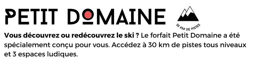 Petit domaine à Pra Loup